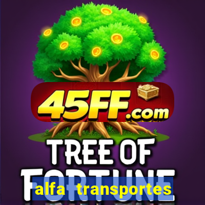 alfa transportes novo hamburgo